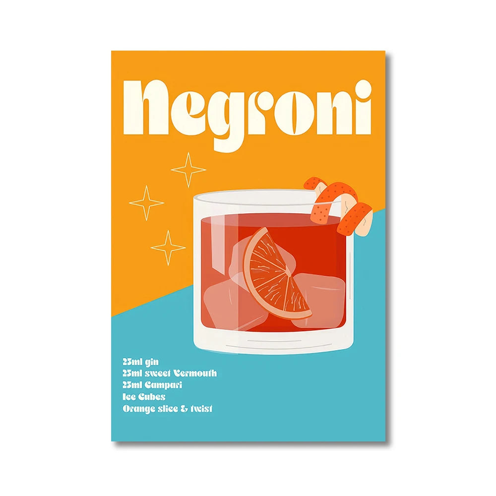 Negroni Recipe Print
