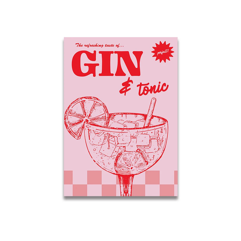 Gin & Tonic Print