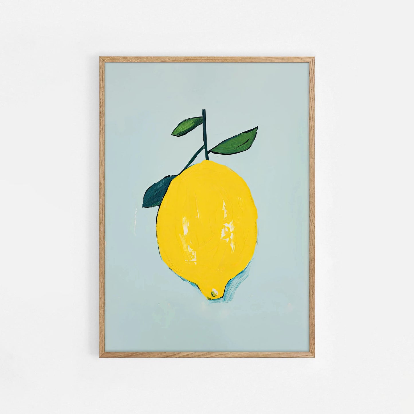 Zesty Summer Lemon Print