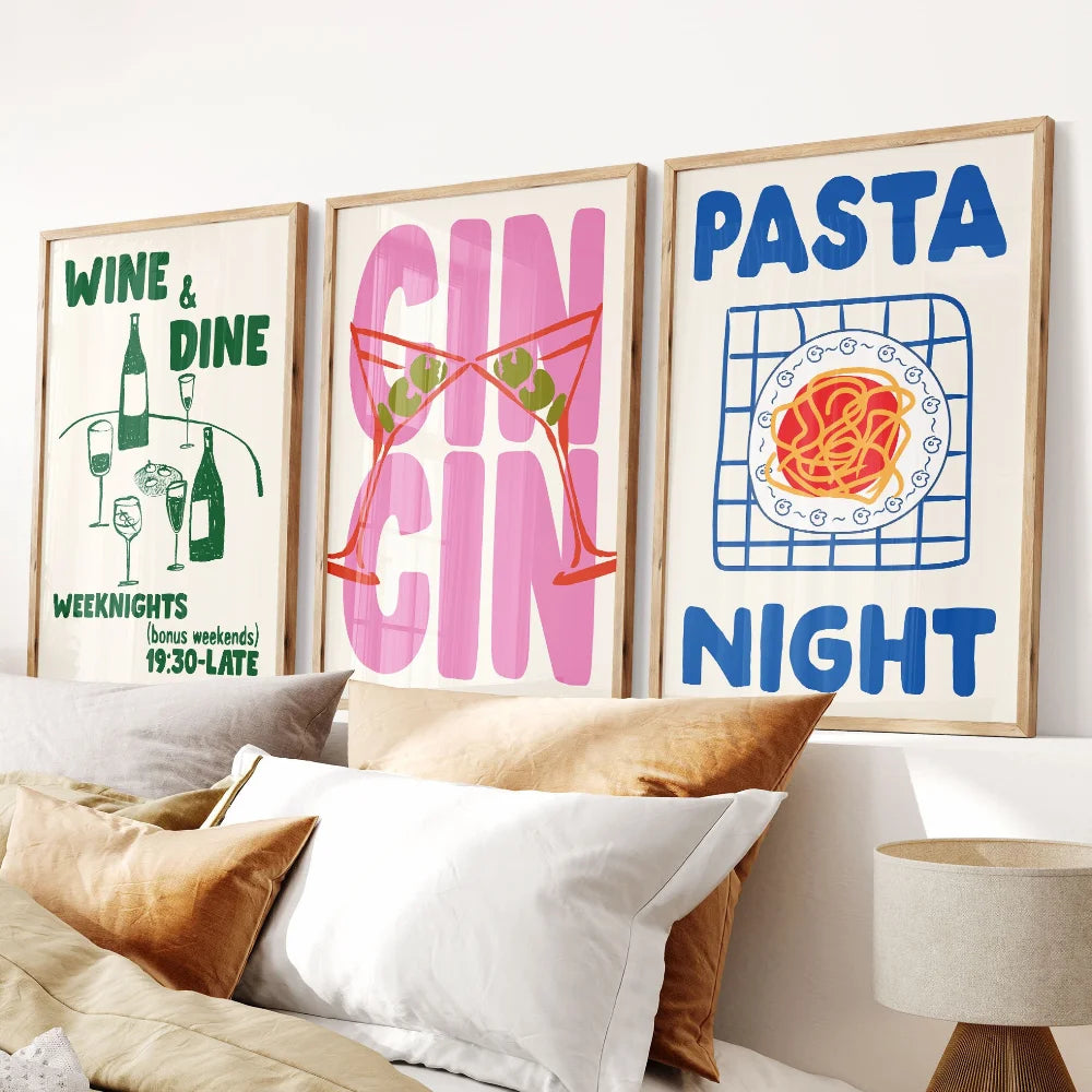Pasta Night Print
